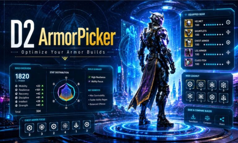 A Complete Guide to D2 ArmorPicker for Destiny 2 Players
